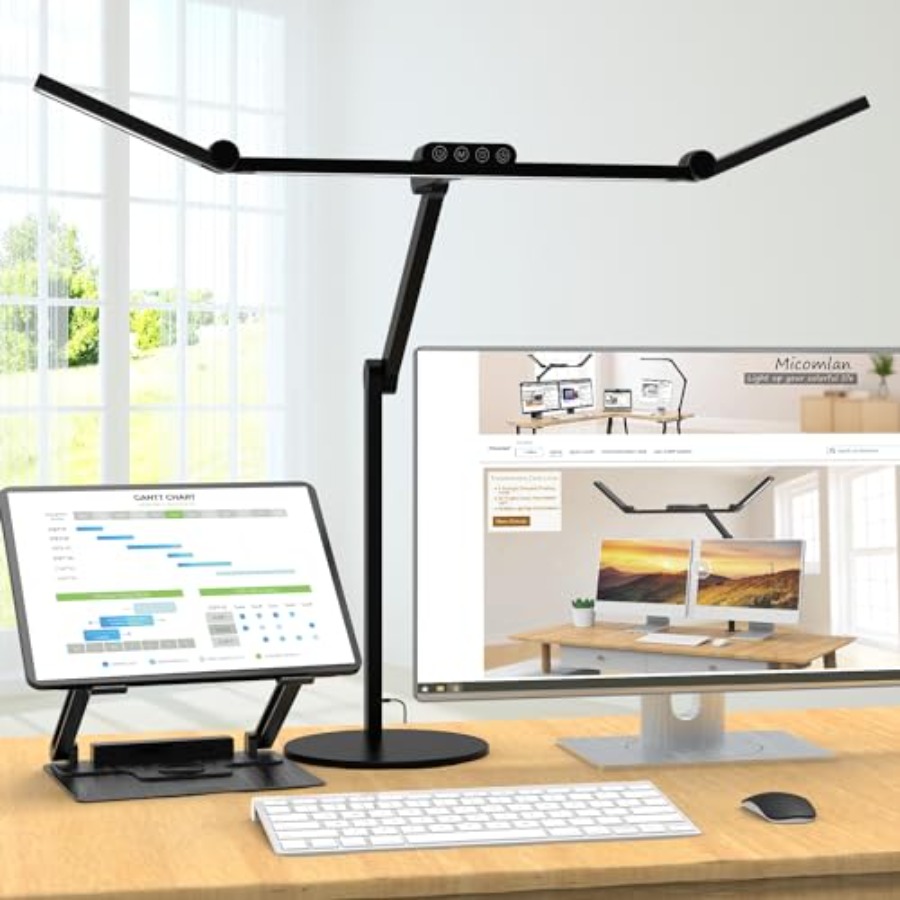 Home Office Lamp - Luminária de Mesa para Arquiteto com