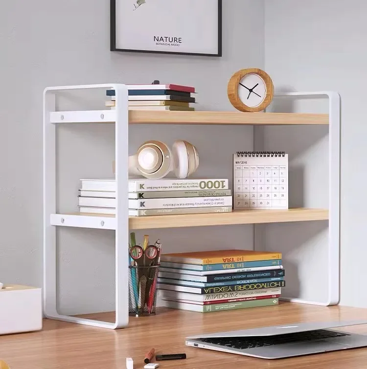 Home Office Freelancer - Prateleira organizadora de mesa, estante de