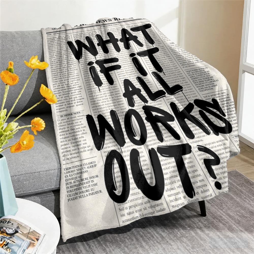 Home Office What Is It - Cobertor de Flanela Macio e Leve