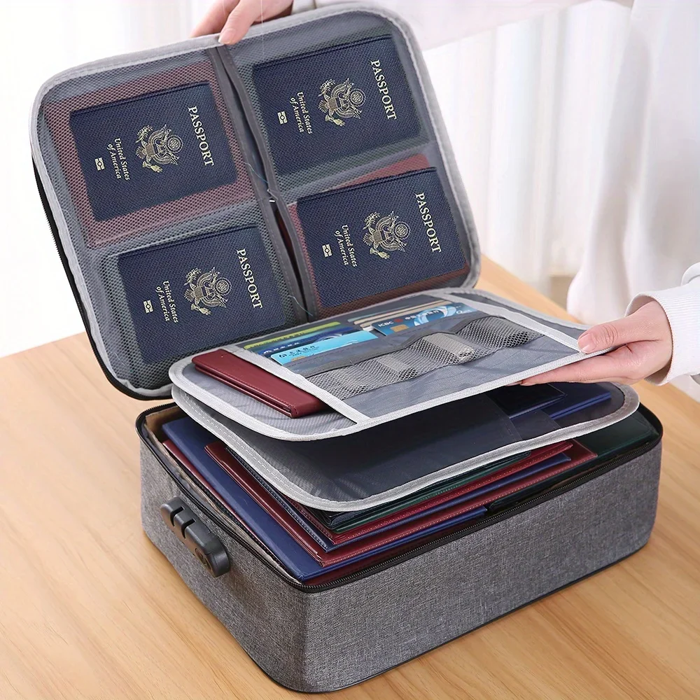 Home Office Passport - Organizador de arquivos sacos documentos escritório