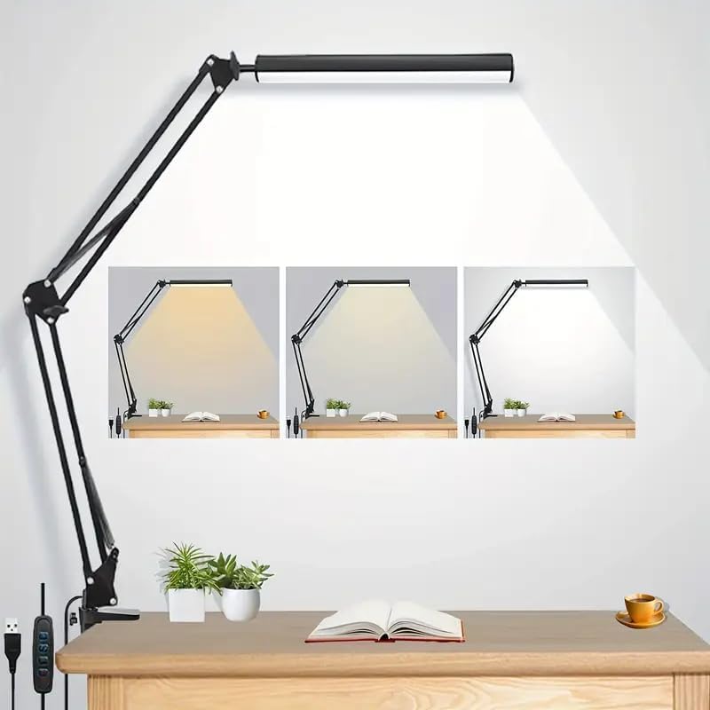Home Office Lamp - Luminária de Mesa LED para Casa,