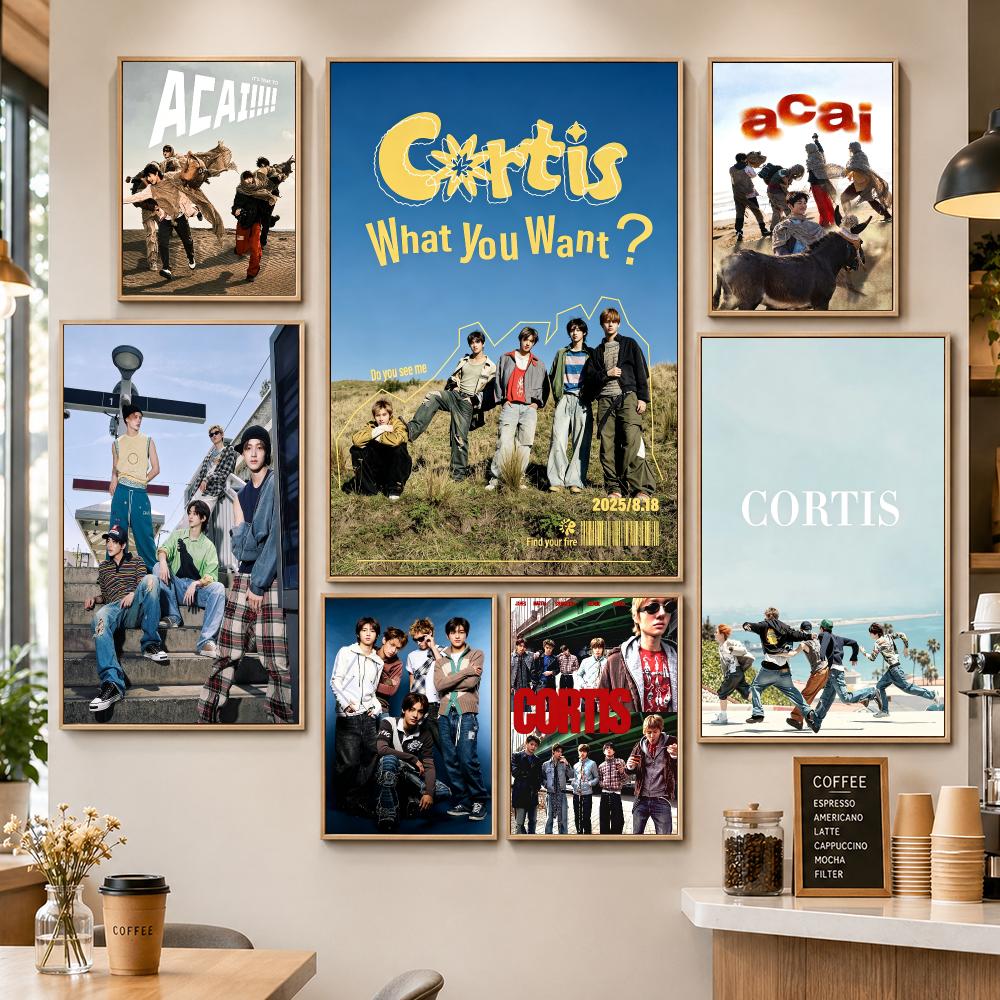 Home Office Trend - Pôster de Música CORTIS Modern Pop
