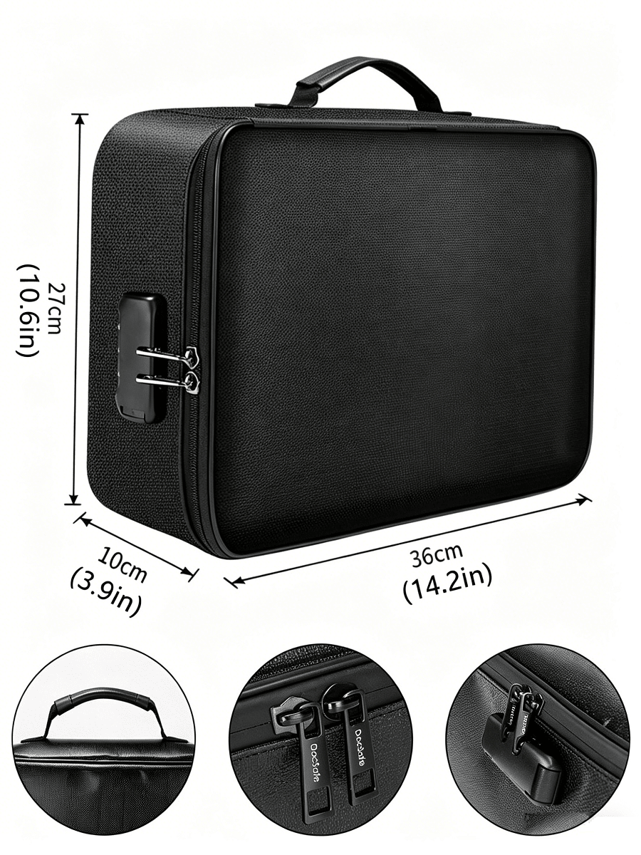 Home Office Passport - Maleta de grande capacidade, organizador de