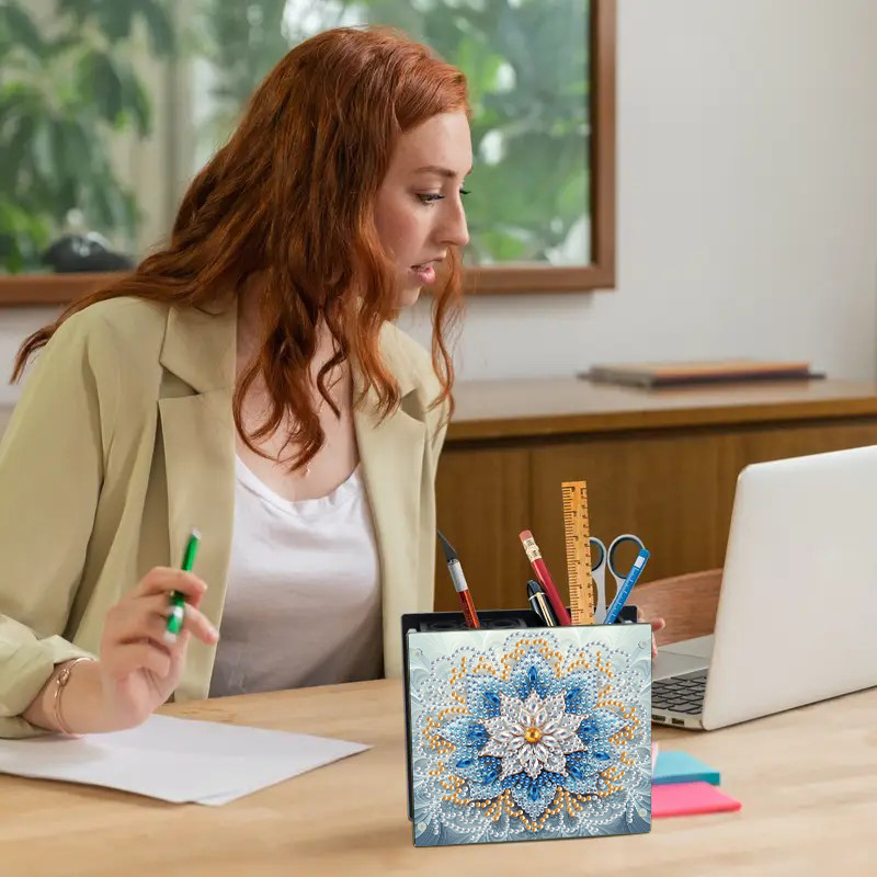 Kits de Pintura com Diamantes, - Pen Holder Organizer avaliação e preço