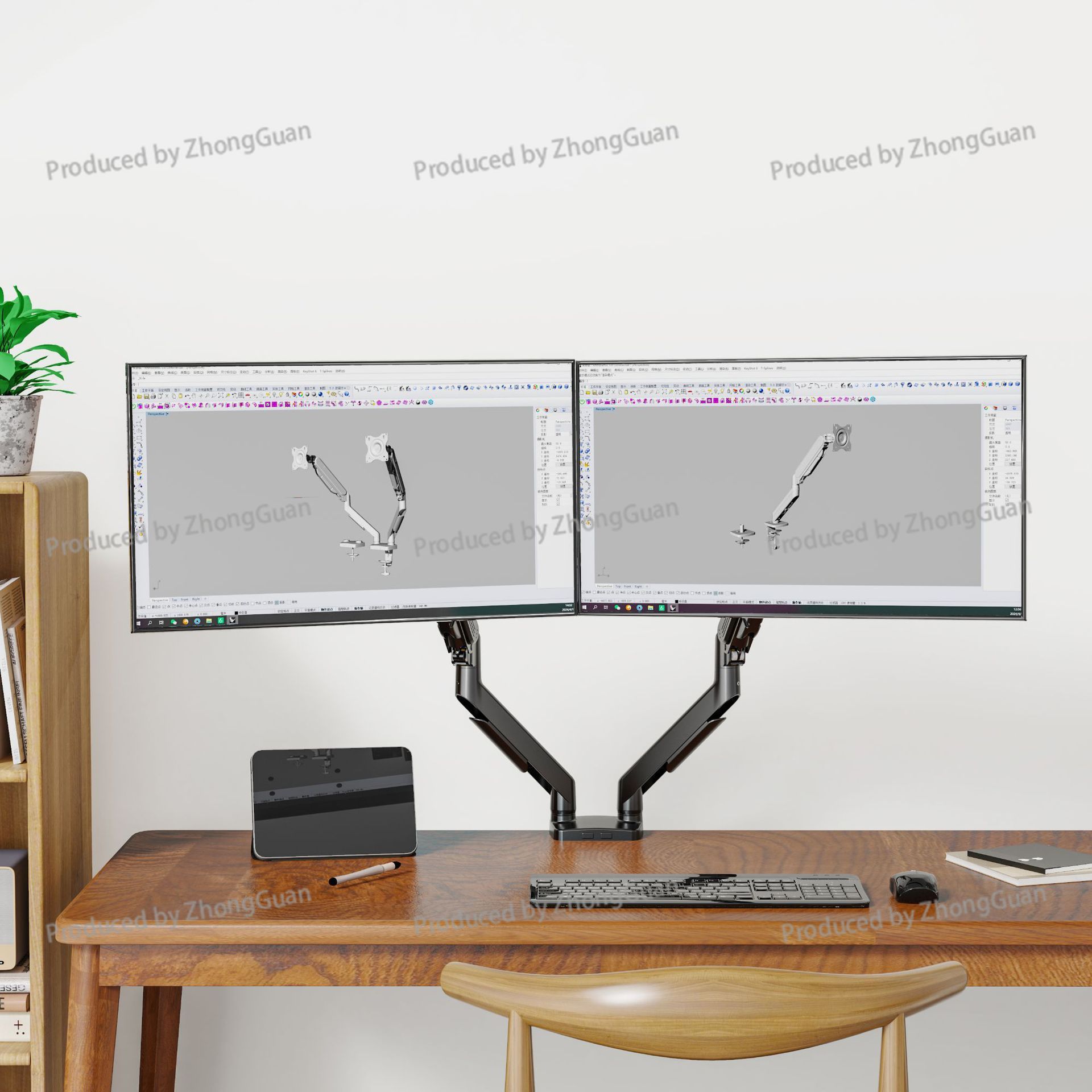 Suporte de Monitor com Mola a  - Monitor Arm Dual avaliação e preço