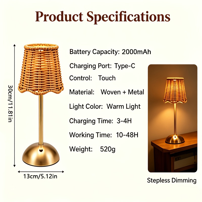 Luminária de Mesa Artística em - Home Office Lamp avaliação e preço