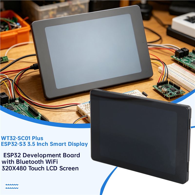 [ABDH] WT32-SC01 Plus ESP32-S3 - Monitor Arm Dual avaliação e preço