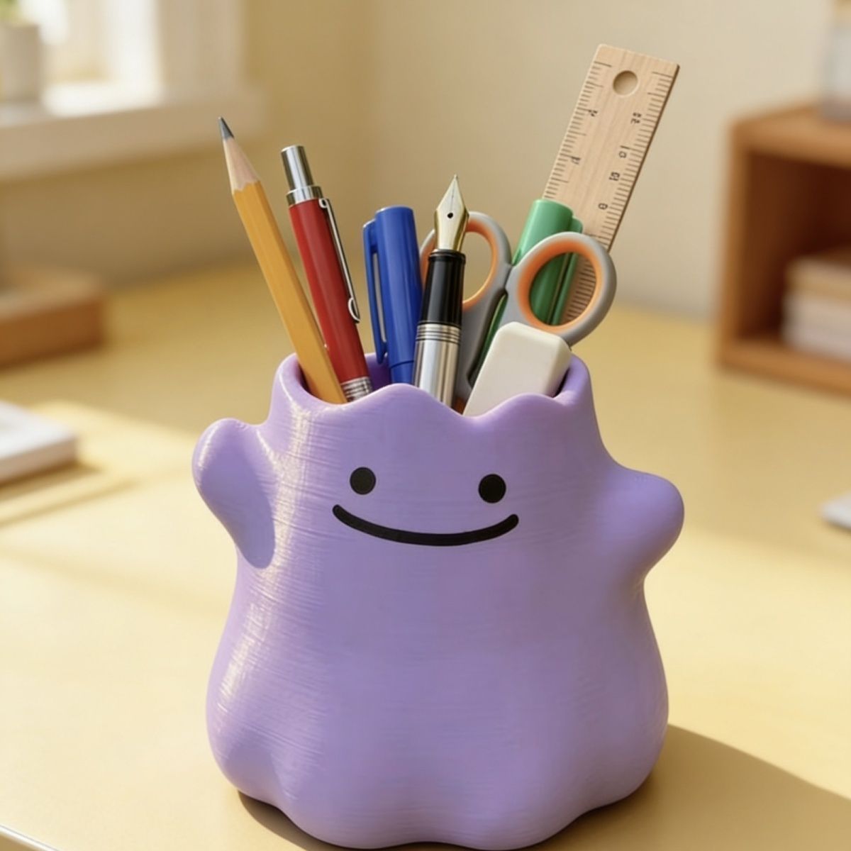 Porta-Canetas Pokémon Ditto, C - Pen Holder Organizer avaliação e preço