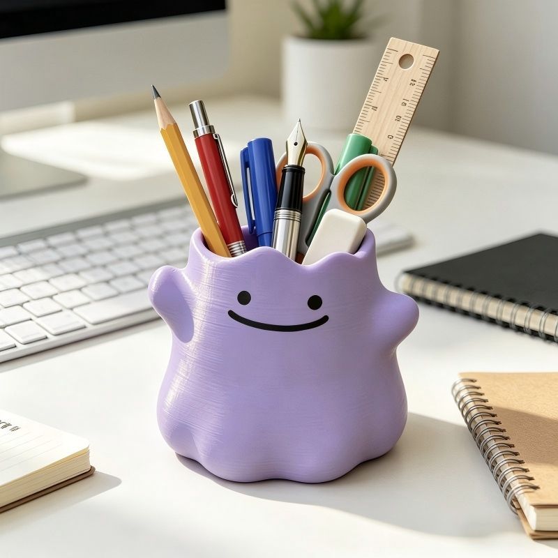 Porta-Canetas Pokémon Ditto, C - Pen Holder Organizer avaliação e preço