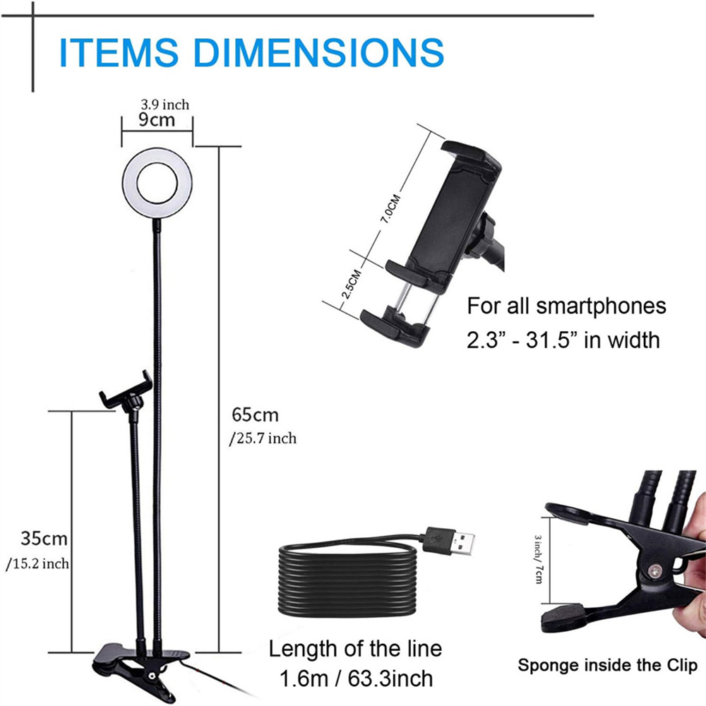 Suporte universal flexível par - Home Office Lamp avaliação e preço