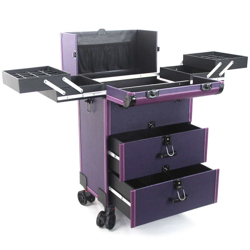 Maleta de Maquiagem Profission - Rolling File Cart avaliação e preço