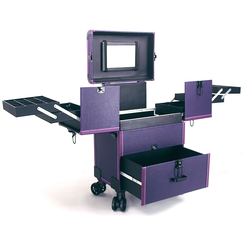 Maleta de Maquiagem Profission - Rolling File Cart avaliação e preço