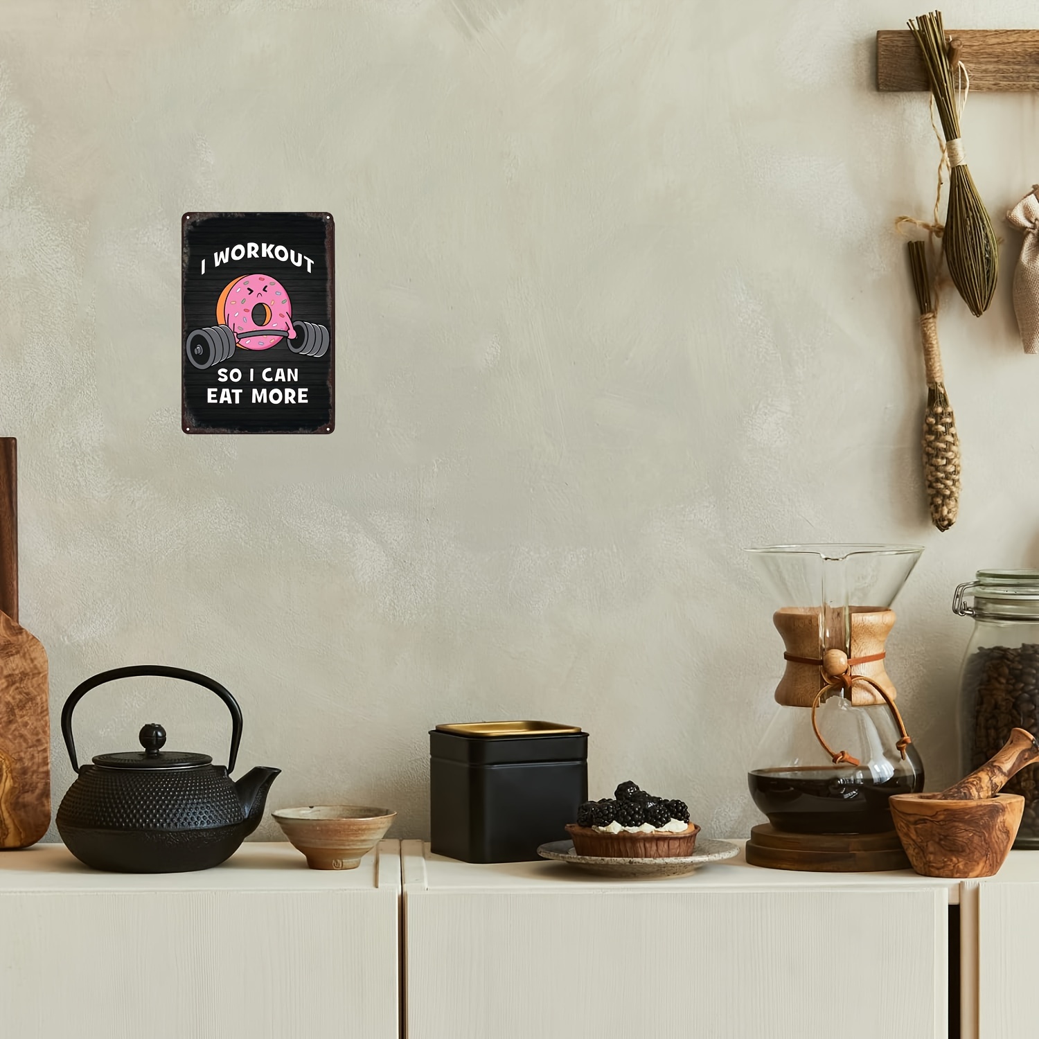 Placa de Metal Retrô Divertida - Home Office Room Inspiration avaliação e preço
