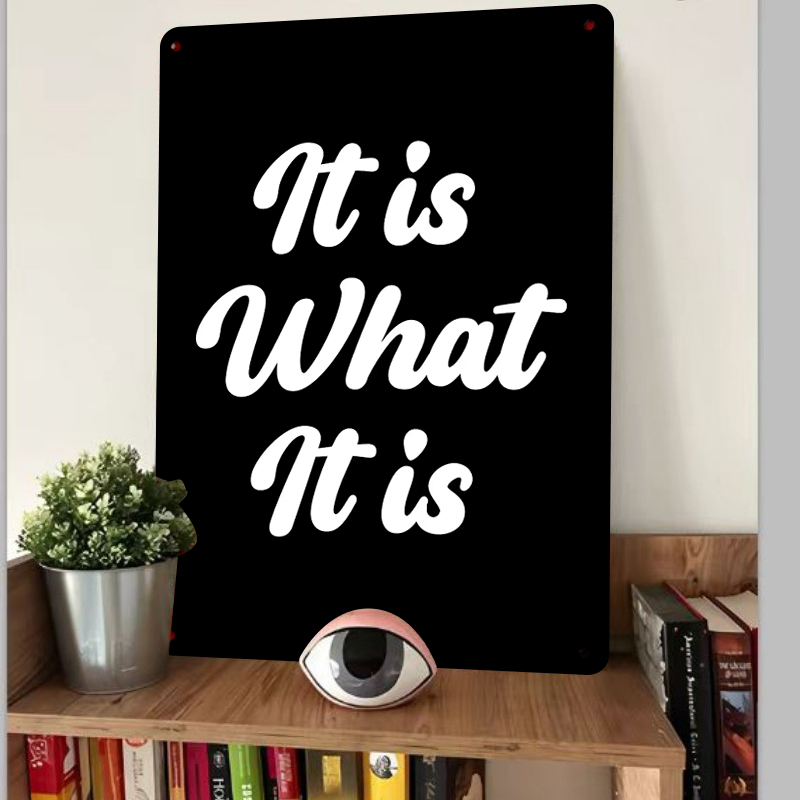 Arte de parede de metal person - Home Office What Is It avaliação e preço
