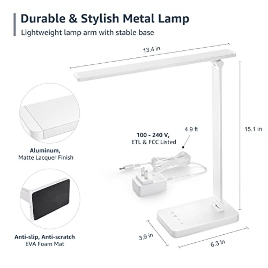 Luminária de Mesa LED, Luz de  - Home Office Lamp avaliação e preço