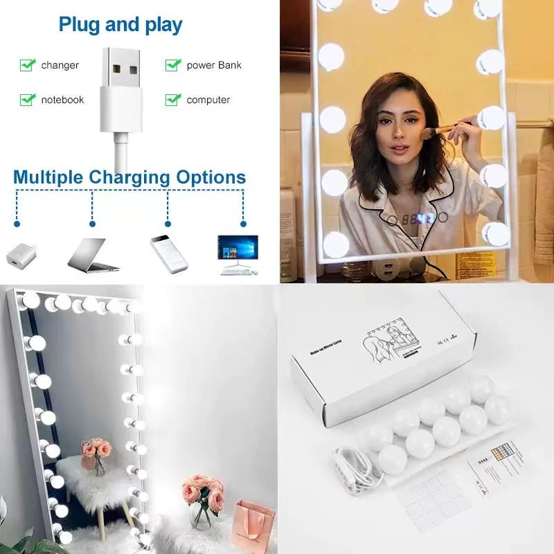 Lâmpadas de maquiagem para esp - Home Office Lamp avaliação e preço