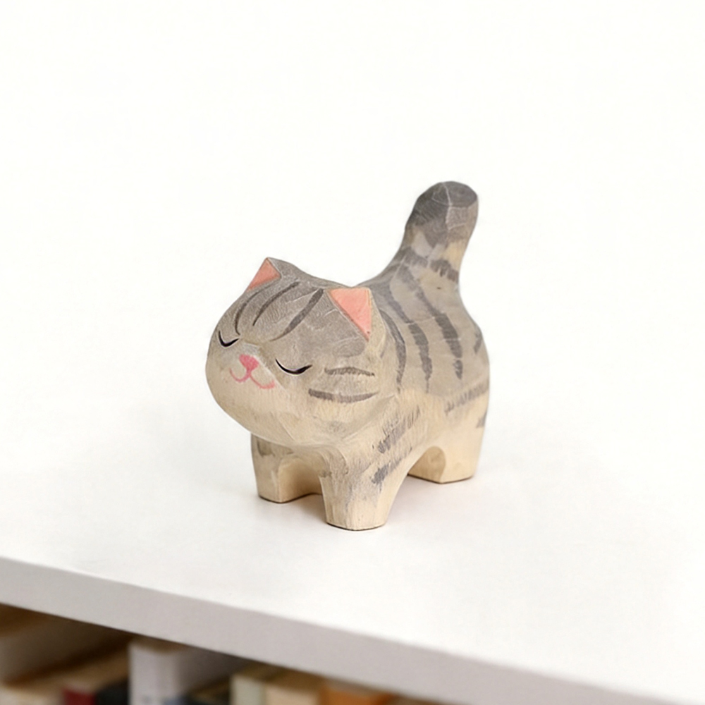 Estatueta Decorativa de Gato e - Home Office Freelancer avaliação e preço