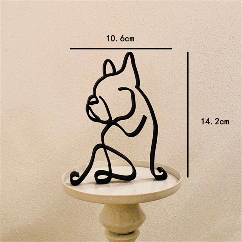 Cão arte escultura metal cão a - Home Office Freelancer avaliação e preço