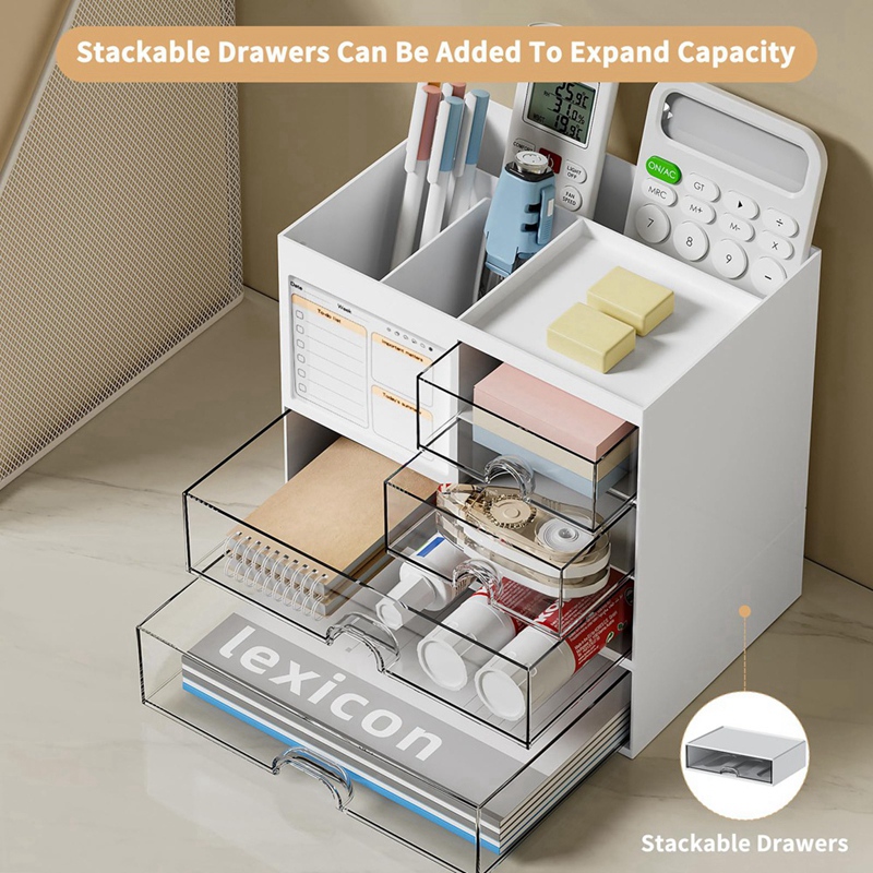 Organizador de Mesa com 3 Gave - Pen Holder Organizer avaliação e preço