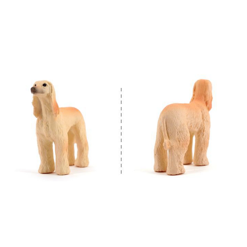 Figurinha Realista de Cão Afgh - Home Office Freelancer avaliação e preço
