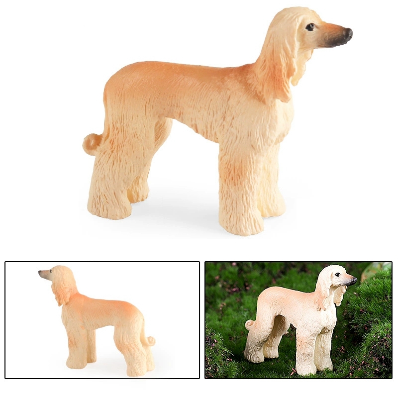 Figurinha Realista de Cão Afgh - Home Office Freelancer avaliação e preço