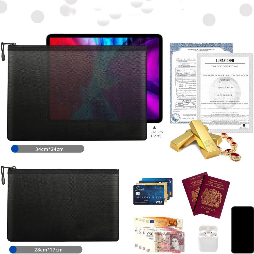 Bolsa para documentos à prova  - Home Office Passport avaliação e preço