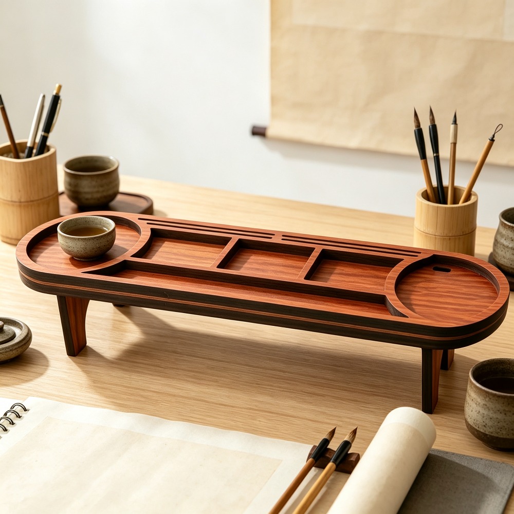 Organizador de Mesa de Madeira - Home Office Freelancer avaliação e preço