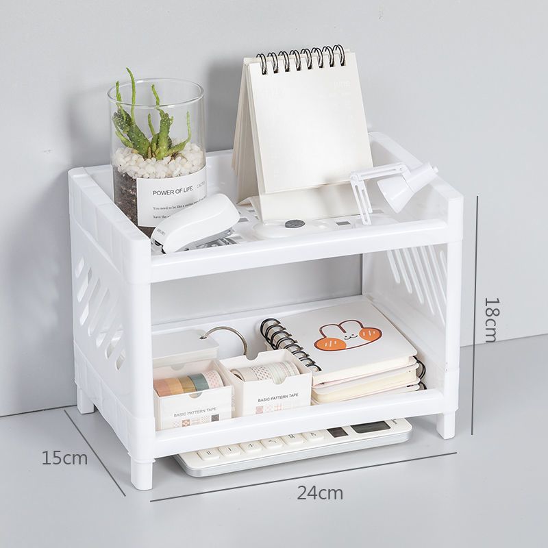 Multi-Layer Desktop Storage Ra - Home Office Freelancer avaliação e preço