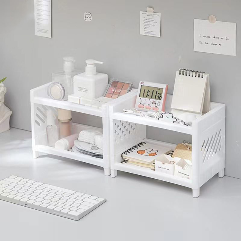 Multi-Layer Desktop Storage Ra - Home Office Freelancer avaliação e preço