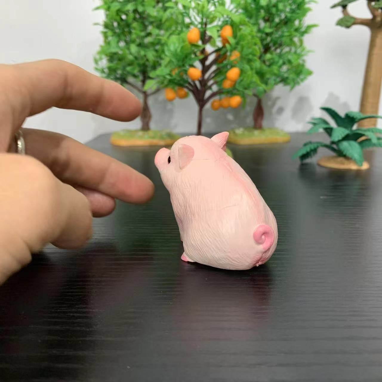 Conjunto de mini estatuetas de - Home Office Freelancer avaliação e preço