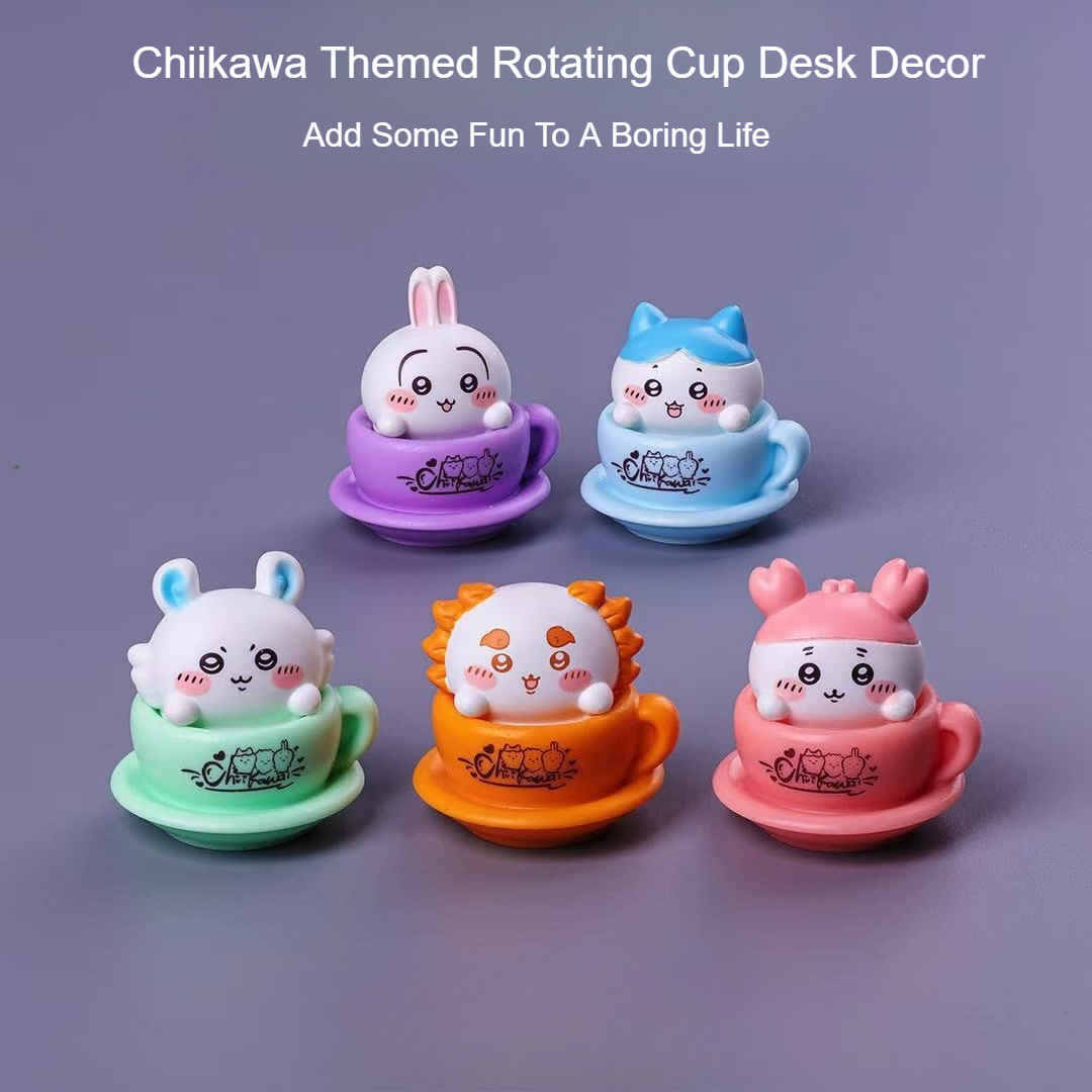 Figura Rotativa Chiikawa Kawai - Home Office Kit avaliação e preço