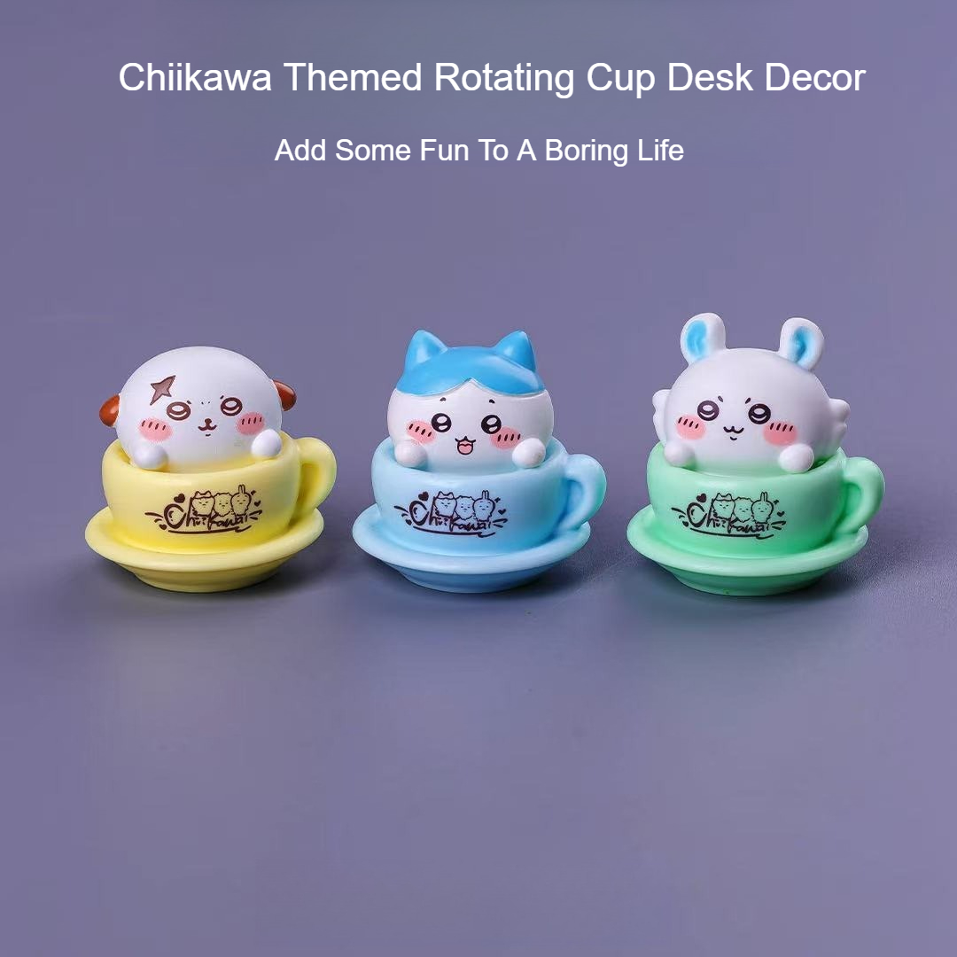 Figura Rotativa Chiikawa Kawai - Home Office Kit avaliação e preço